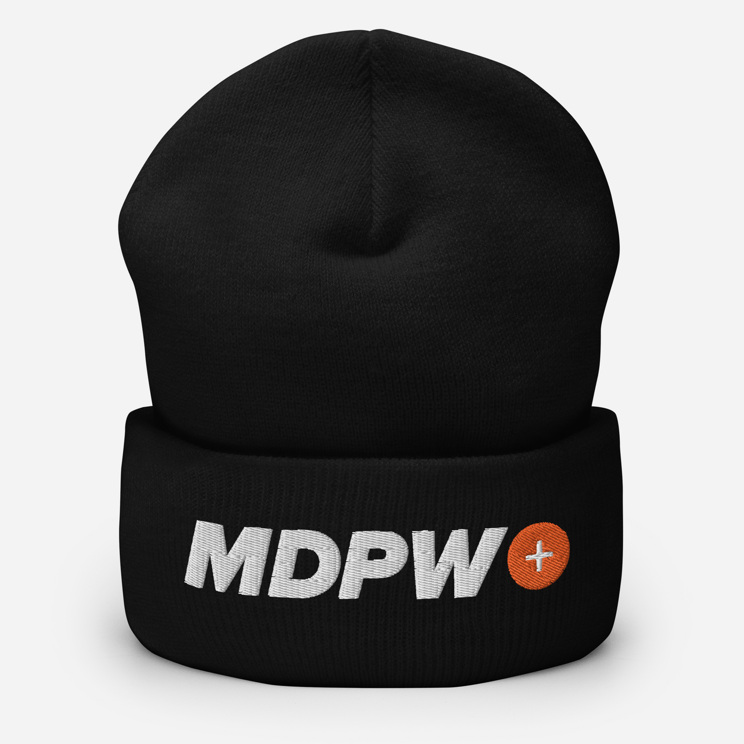 MDPW+ | Umgeschlagene Beanie | 3D Gestickt