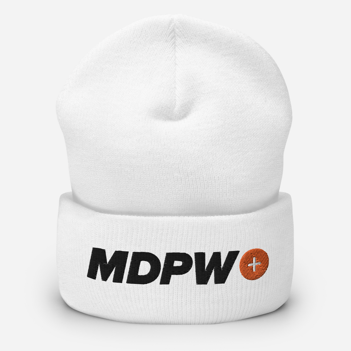 MDPW+ | Umgeschlagene Beanie | 3D Gestickt