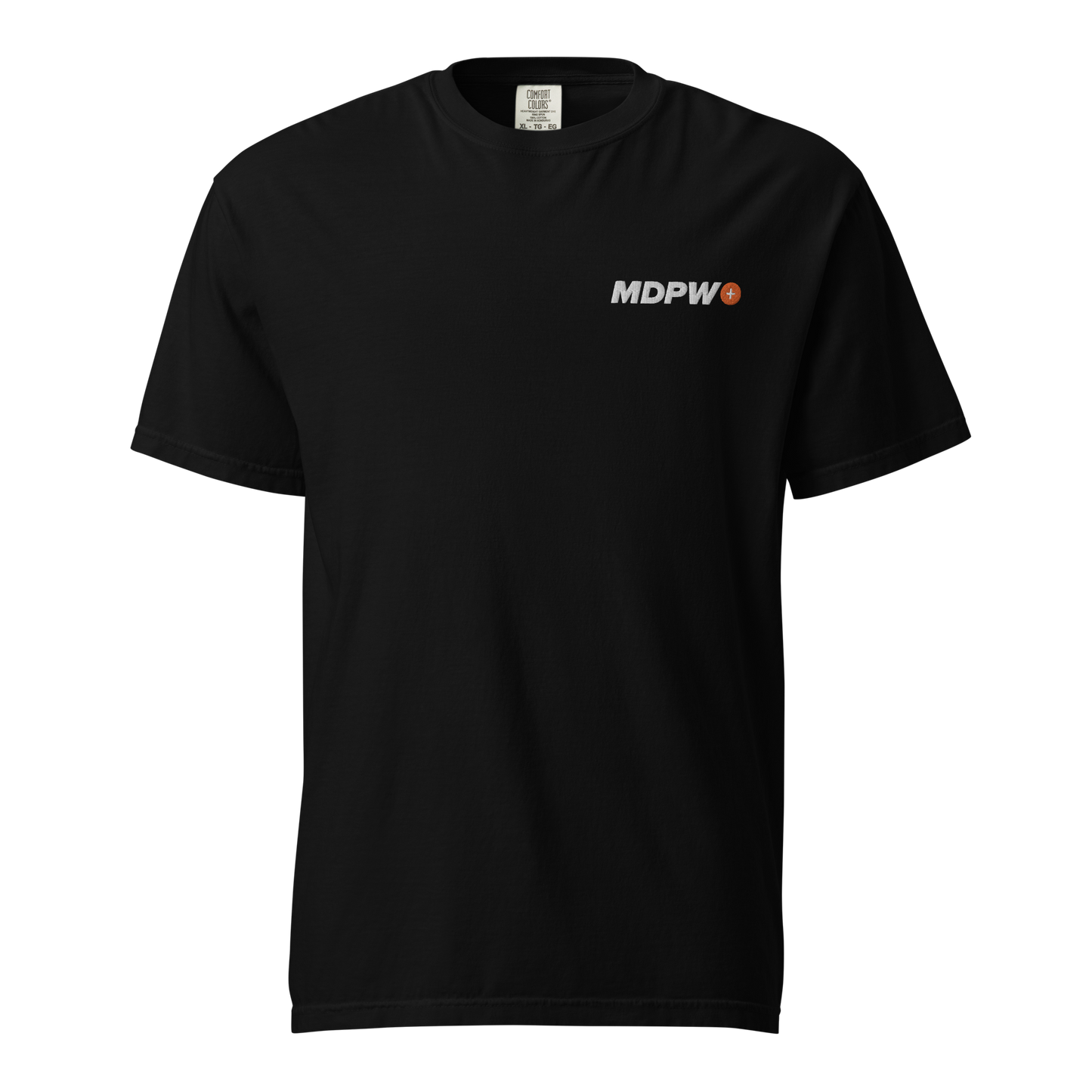 MDPW+ | Textilgefärbtes T-Shirt | Gestickt