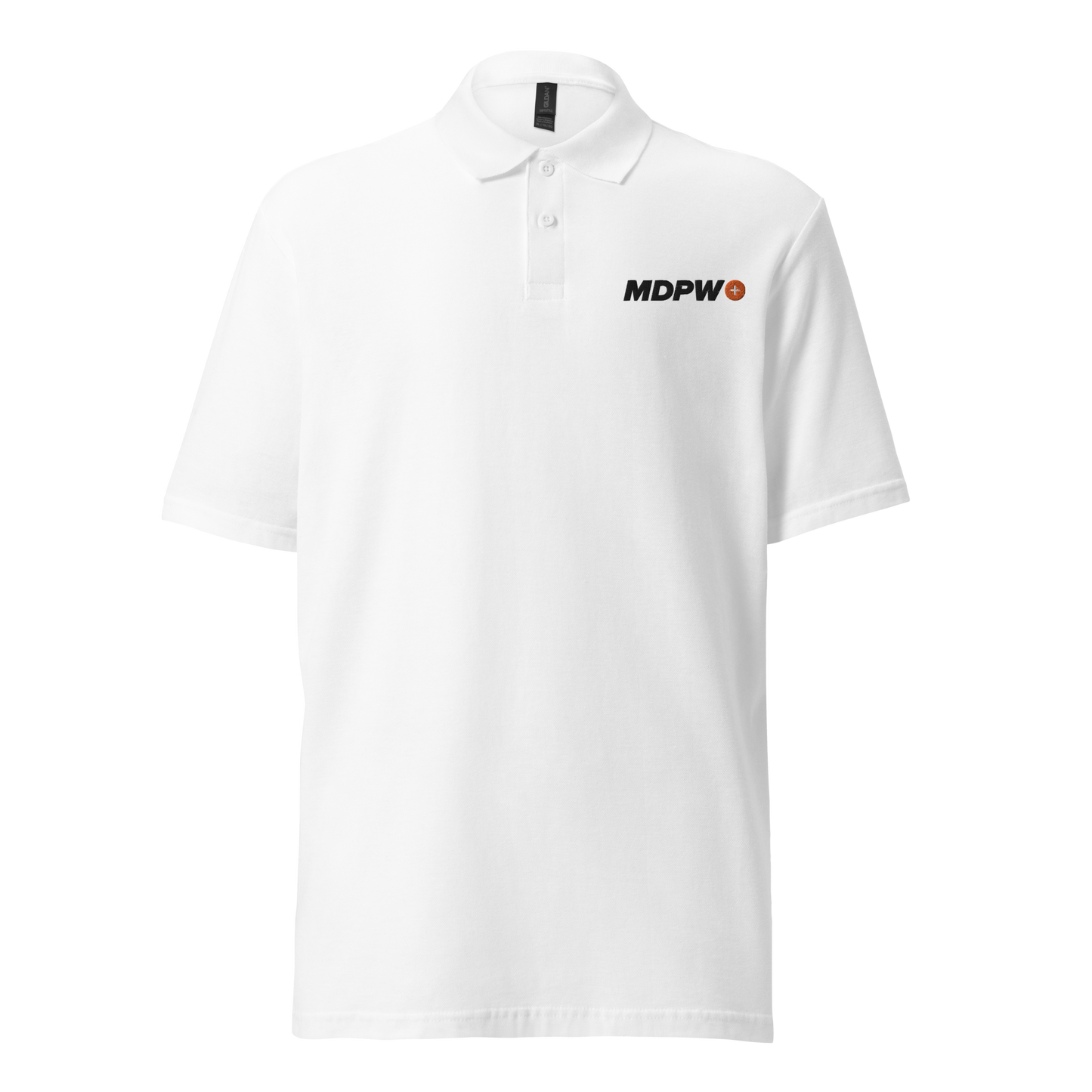 MDPW+ | Piqué-Poloshirt | Gestickt