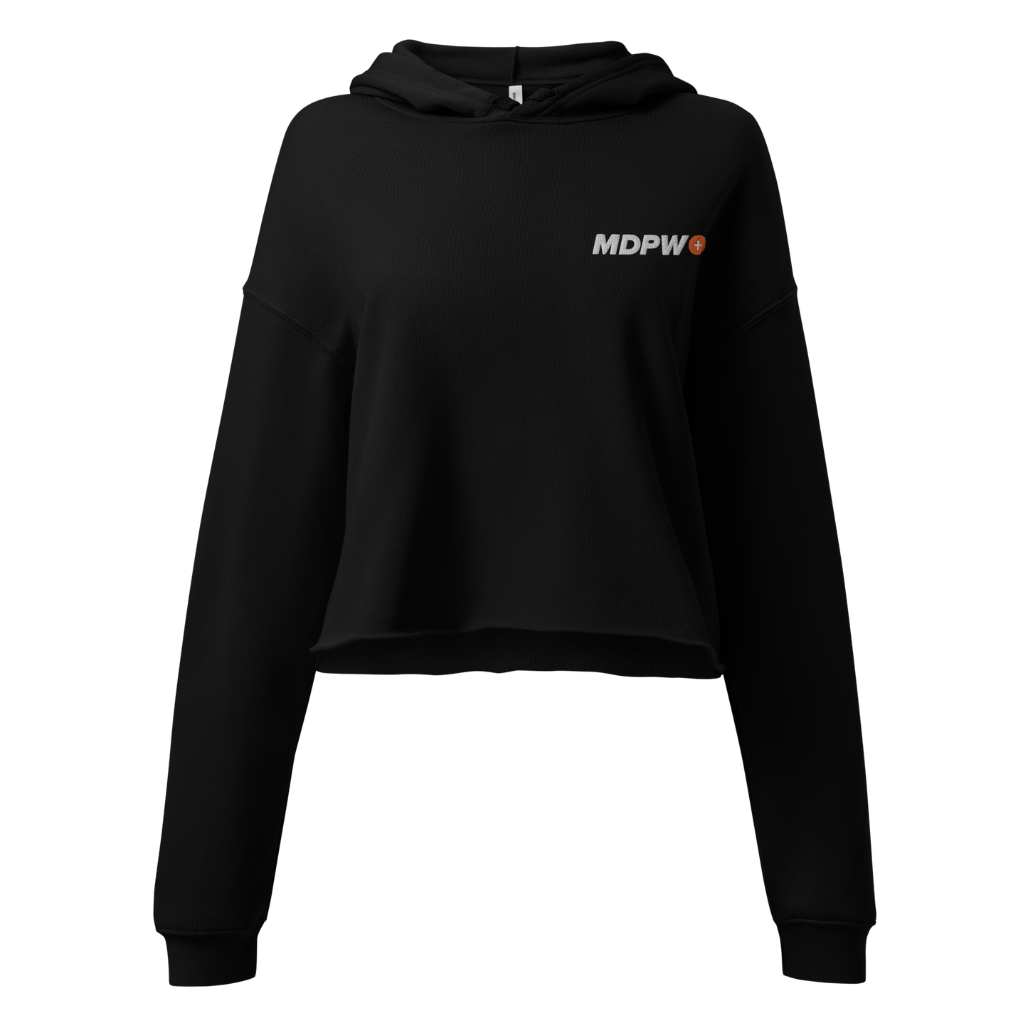 MDPW+ | Crop-Hoodie | Gestickt