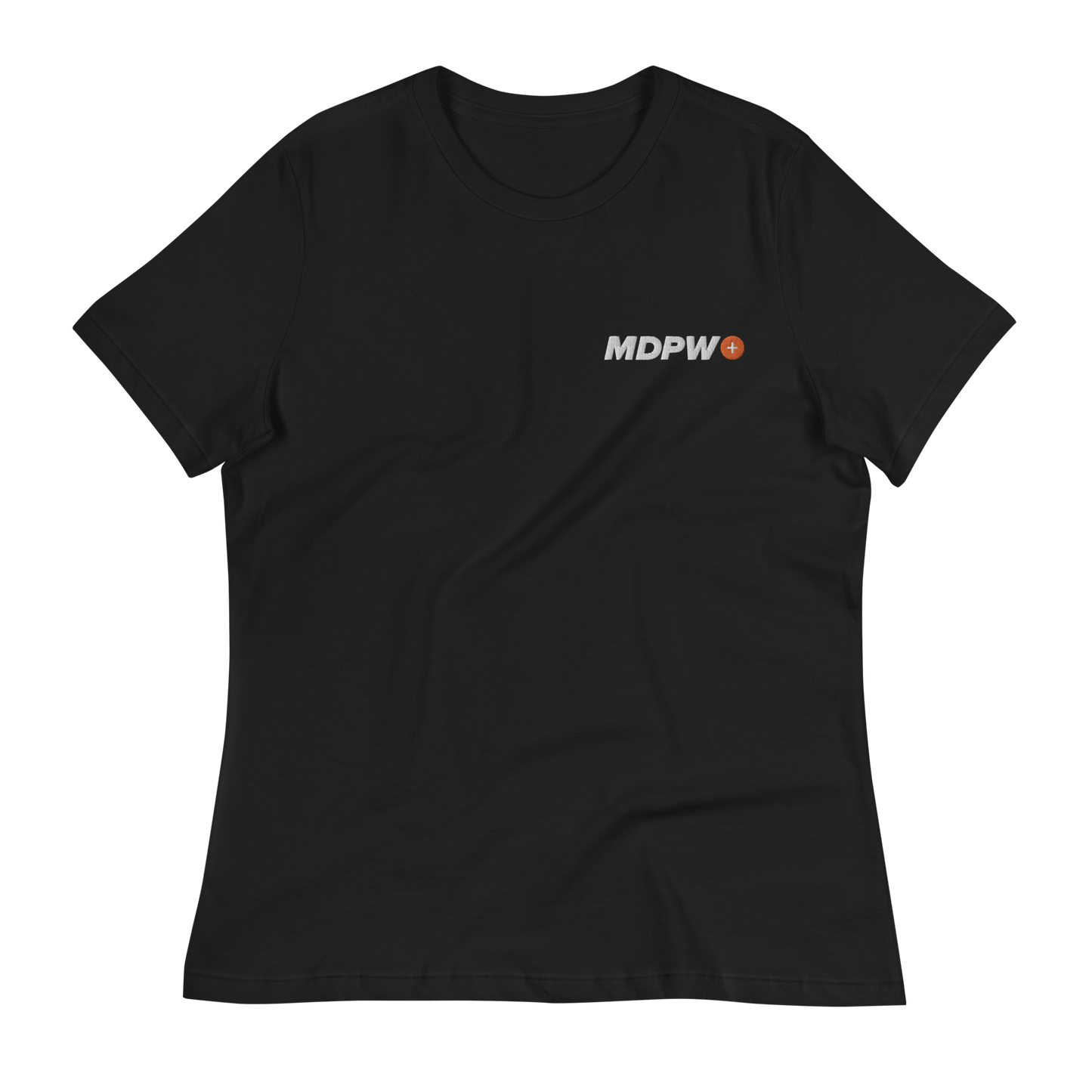 MDPW+ | Lockeres Damen-T-Shirt | Gestickt