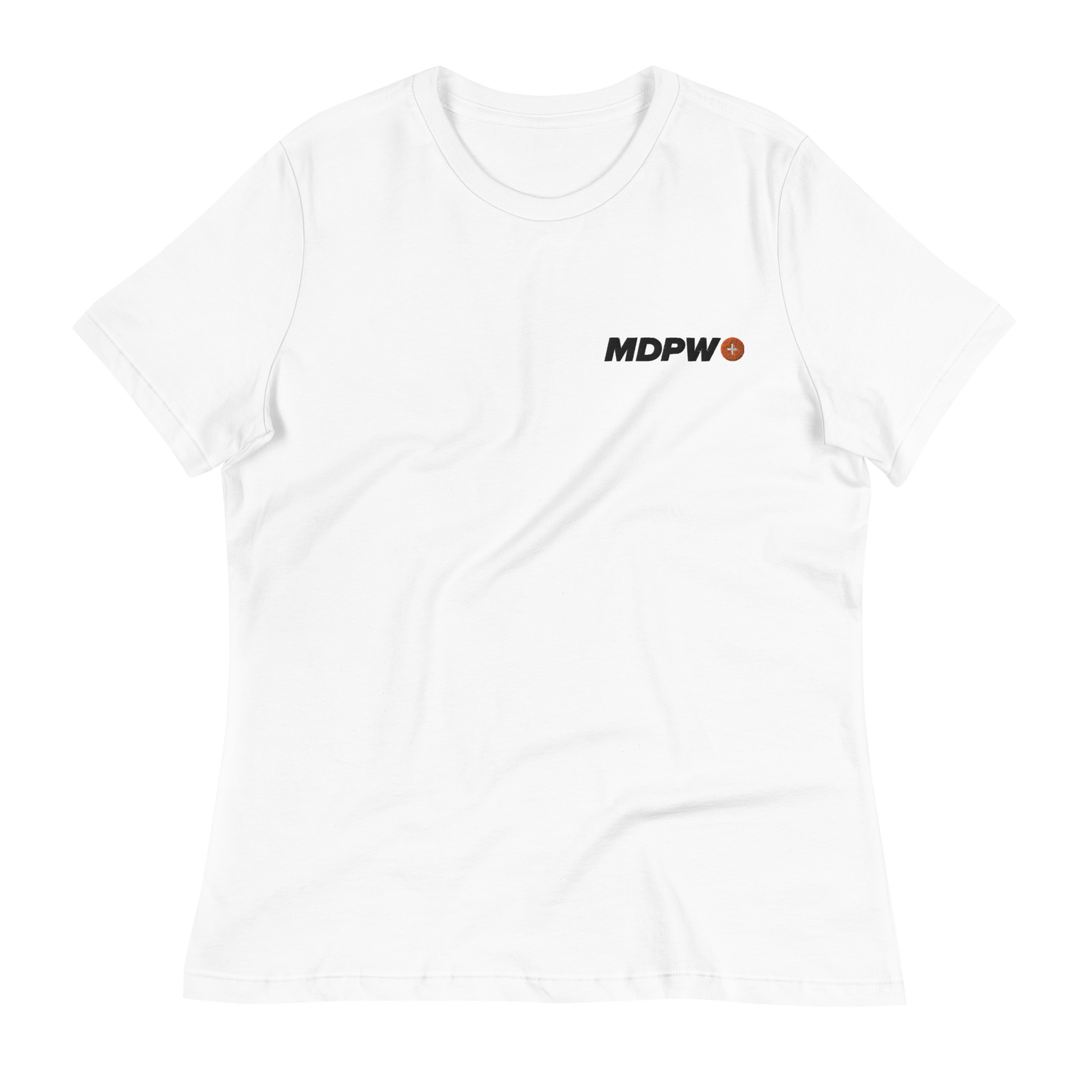MDPW+ | Lockeres Damen-T-Shirt | Gestickt